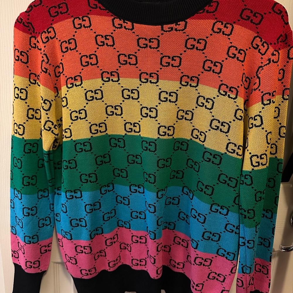 GG Multicolor Logo Sweater